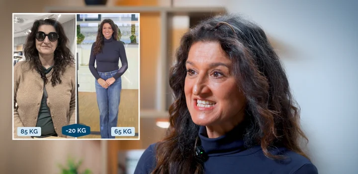 Jasmin – vorher und nachher, 85 kg auf 65 kg